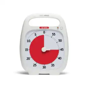 Time Timer Plus atgalinio skaičiavimo laikrodis – 60 minučių
