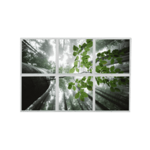 6-ių dalių LED panelė luboms